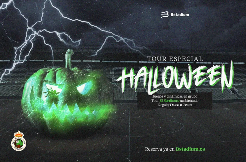El Sardinero se transforma en un estadio del terror con el Tour Especial Halloween del Racing y Bstadium