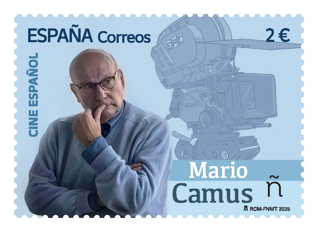 Correos dedica un sello al cineasta santanderino Mario Camus, figura esencial del cine español