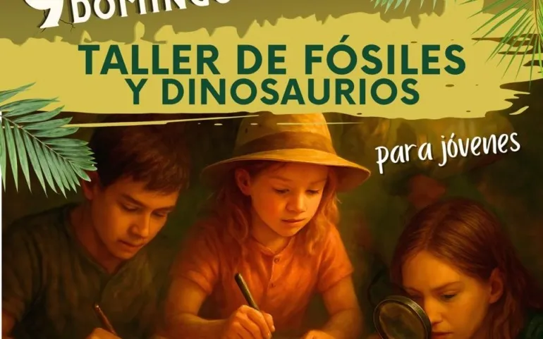 Reinosa invita a los jóvenes a descubrir “Fósiles y dinosaurios”, el nuevo taller del Programa de Naturaleza