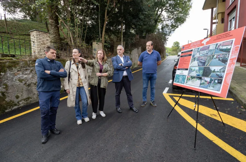 Media inaugura varias actuaciones en Ampuero con una inversión autonómica de 193.000 euros
