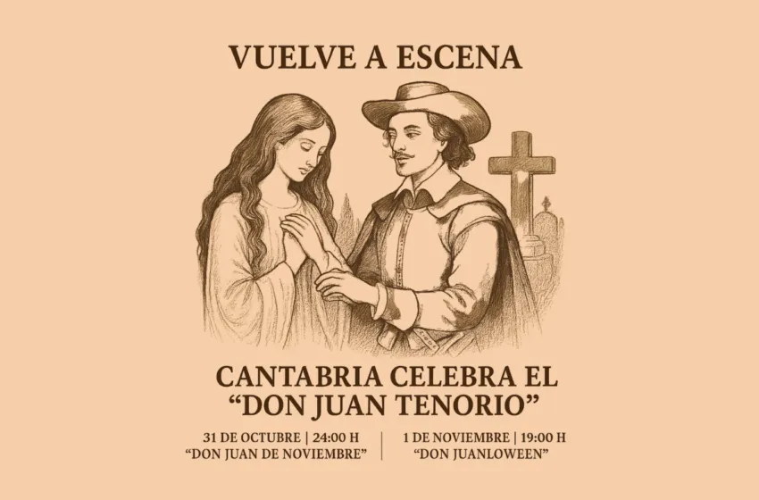 Noticias de Cantabria | El Cántabro | Doña Inés vuelve a escena: Cantabria celebra la tradición del “Don Juan Tenorio” en la víspera de Todos los Santos