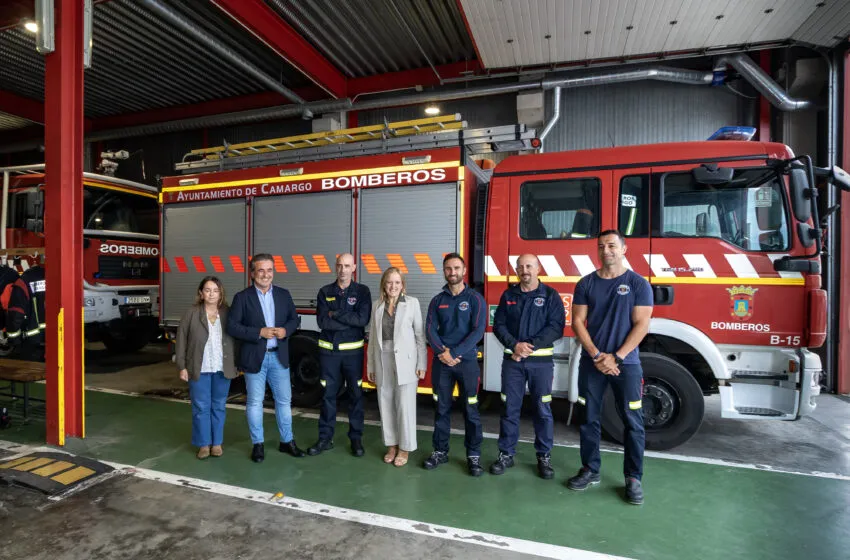 El Gobierno de Cantabria incrementará en un 85% la partida presupuestaria destinada en 2026 al parque municipal de bomberos de Camargo