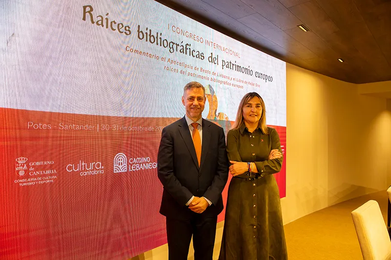 Martínez Abad presenta el I Congreso Internacional ‘Beato de Liébana y el Libro de Kells: Dos raíces del patrimonio bibliográfico de Europa’