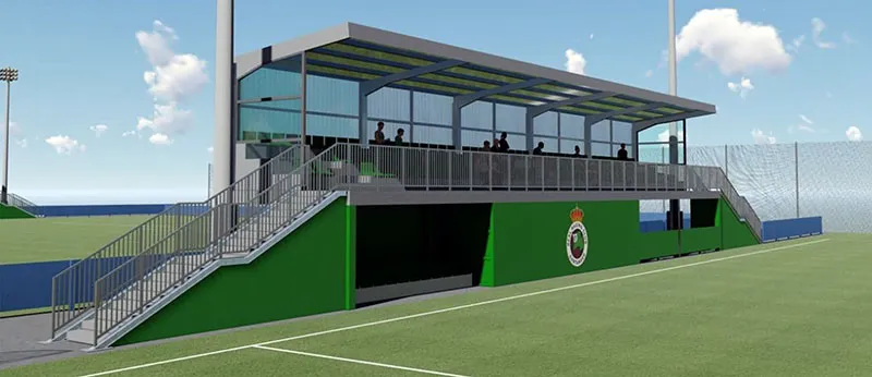 Noticias de Cantabria | El Cántabro | El Gobierno adjudica las obras para la ejecución de dos módulos de graderíos cubiertos en los campos de La Albericia