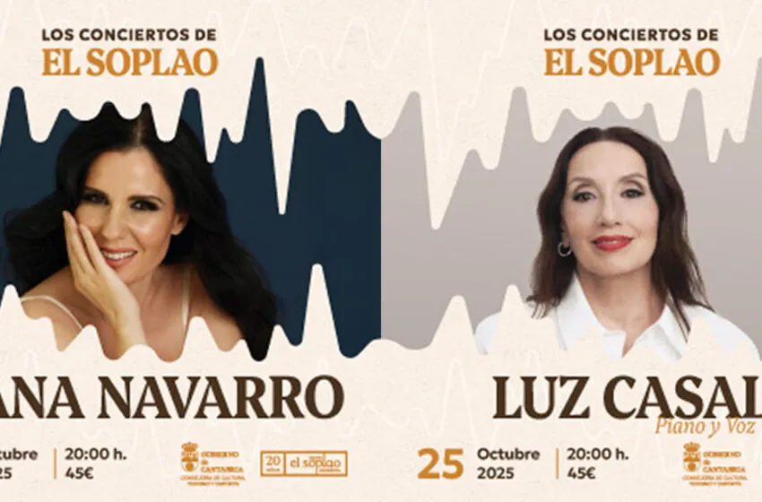 Diana Navarro y Luz Casal actúan este fin de semana dentro del ciclo ‘Los Conciertos de El Soplao, el escenario más antiguo del mundo’