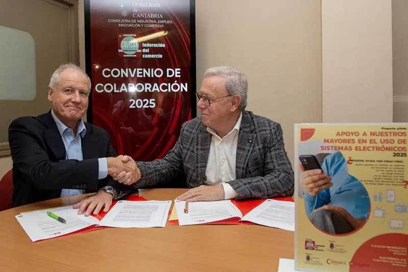 Noticias de Cantabria | El Cántabro | Gobierno de Cantabria y COERCAN desarrollarán un plan de dinamización y promoción comercial para impulsar la competitividad del comercio local