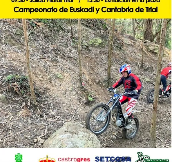  Sámano acoge el XI Trial, valedero para el Campeonato de Euskadi y Cantabria