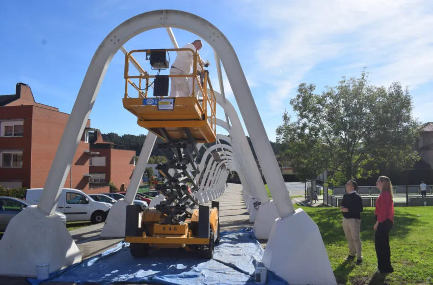  Piélagos acondiciona los emblemáticos arcos de Parbayón para recuperar su aspecto original
