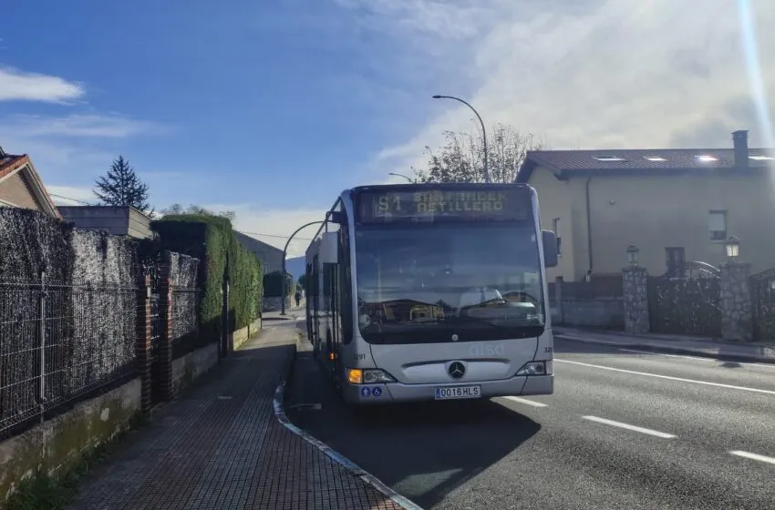 Movellán demanda al Gobierno de Cantabria el refuerzo de la línea de autobús S1 ante la saturación del servicio en horas punta