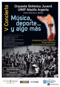 Noticias de Cantabria | El Cántabro | La 5ª edición del concierto ‘Música, deporte… y algo más’ llegará al TMCE el próximo 6 de diciembre