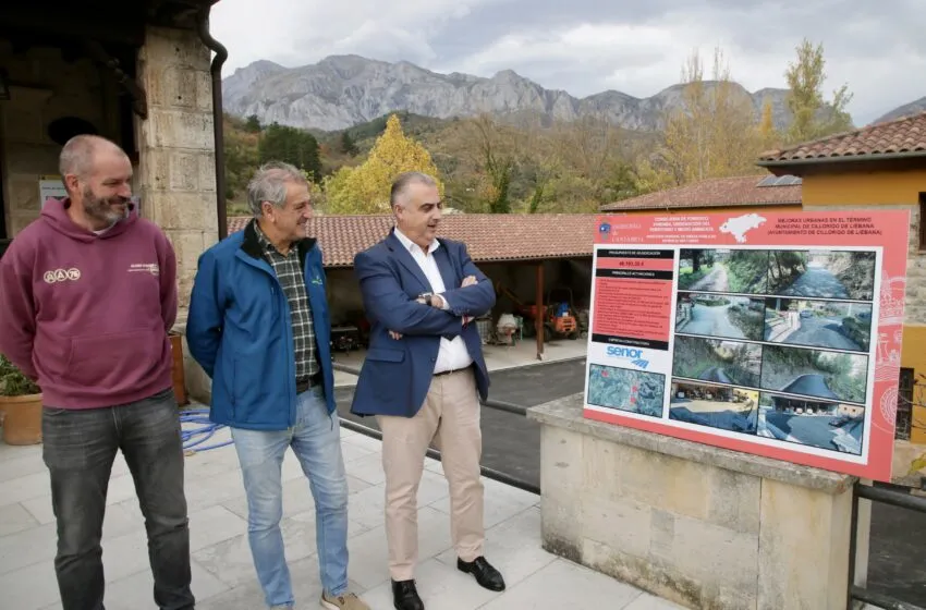  Media inaugura la mejora de viales en varias localidades de Cillorigo de Liébana