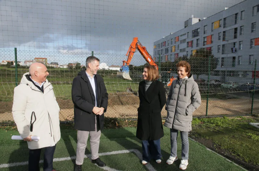  El Gobierno inicia las obras del nuevo graderío de los campos de fútbol ‘Nando Yosu’ que supone una inversión cercana a los 630.000 euros