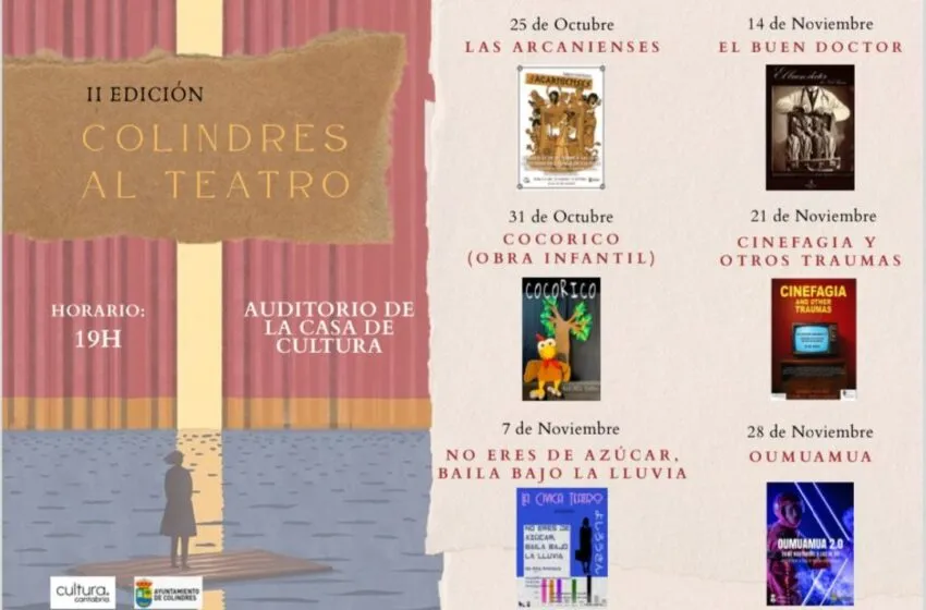  Llega la II edición de “Colindres al Teatro”
