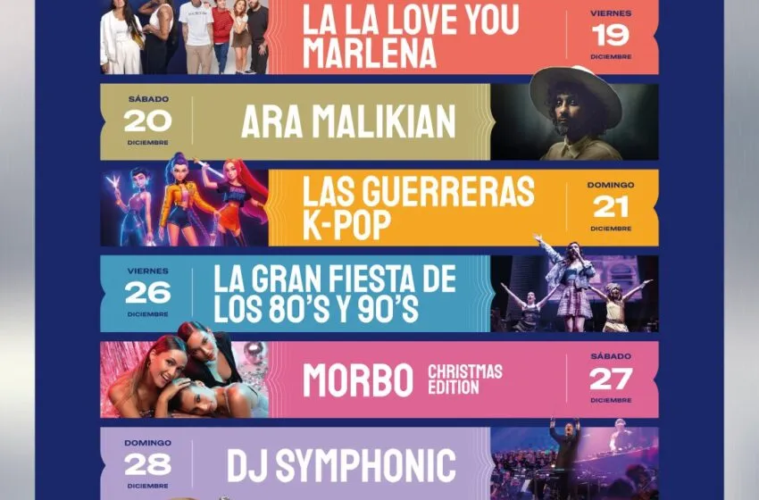  Ballena Sound convertirá el Palacio de Deportes de Santander en el gran escenario musical de la Navidad