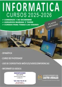 Noticias de Cantabria | El Cántabro | Castro-Urdiales abre la inscripción para los nuevos cursos de informática del Telecentro Eladio Laredo