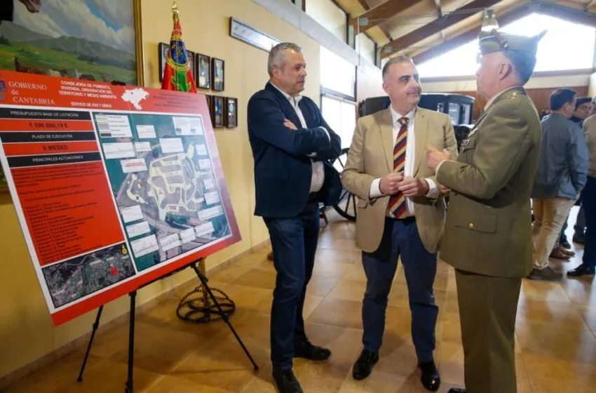  El Gobierno licita en 1,2 millones de euros la construcción de un espacio especializado para la insensibilización equina en el Centro Militar de Cría Caballar de Mazcuerras