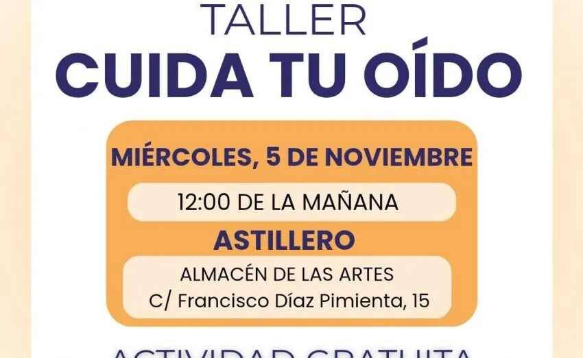  Astillero y AICE Cantabria promueven la salud auditiva con el taller “Cuida tu oído”