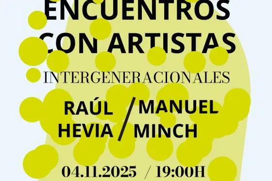  Raúl Hevia y Manuel Minch protagonizan la tercera sesión de ‘Encuentros con artistas’ en el MAS