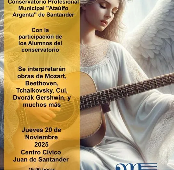 El Conservatorio Municipal Ataúlfo Argenta celebra su tradicional concierto de Santa Cecilia