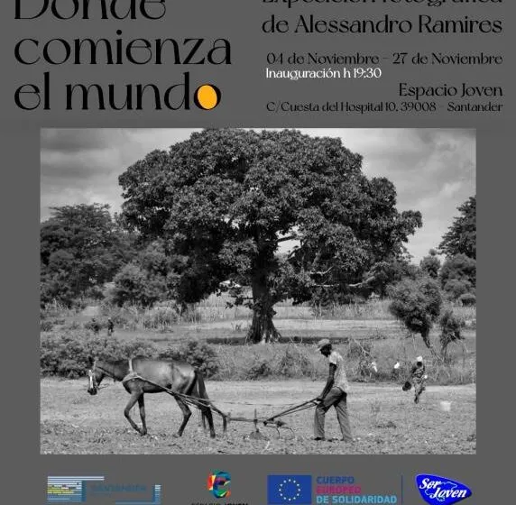 Espacio Joven presenta la exposición fotográfica “Donde comienza el mundo” de Alessandro Ramires