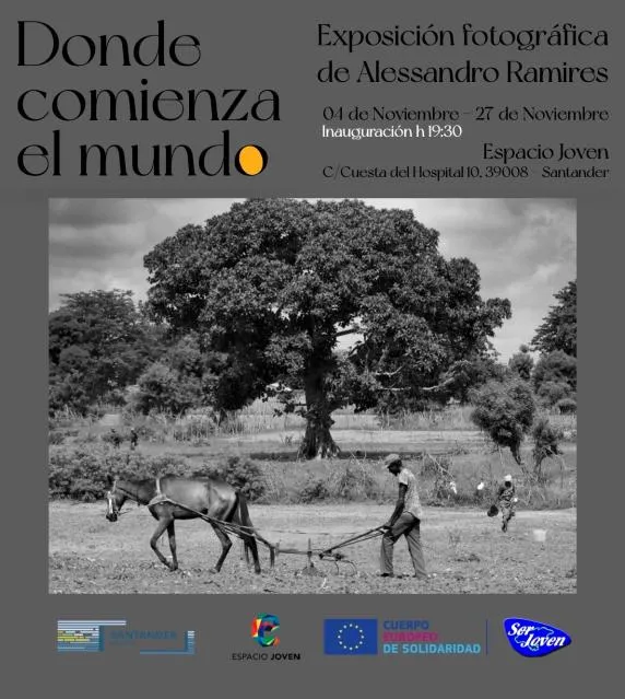 Espacio Joven presenta la exposición fotográfica “Donde comienza el mundo” de Alessandro Ramires