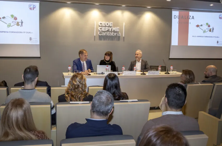  Educación presenta el sello «Empresa Formadora FP Dual»