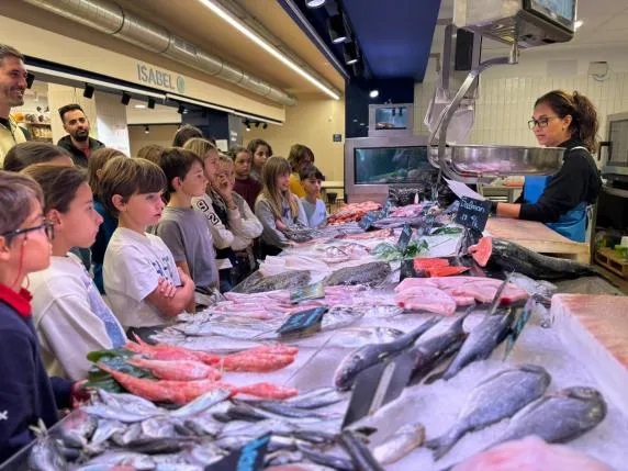 Nuevas acciones de dinamización y masterclass para escolares en el Mercado de Puertochico