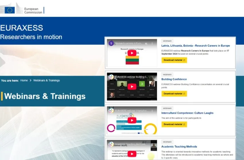 Noticias de Cantabria | El Cántabro | EURAXESS amplía su oferta de seminarios y formaciones online para investigadores europeos