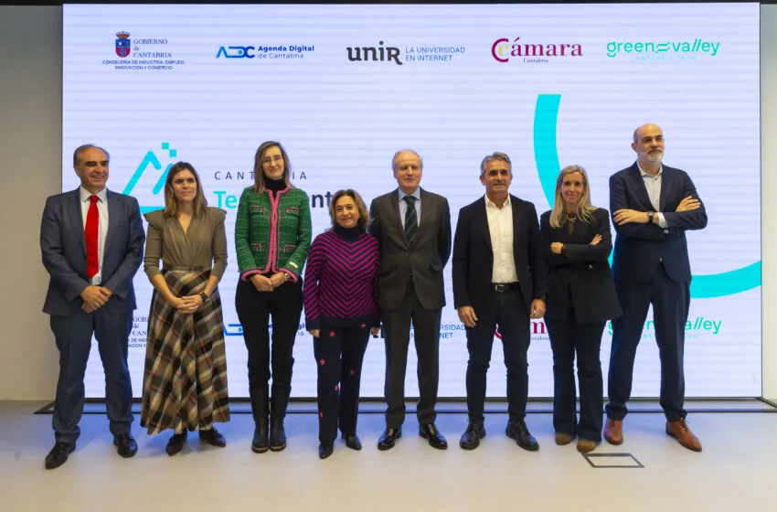 Noticias de Cantabria | El Cántabro | Gobierno de Cantabria, Cámara de Comercio y UNIR lanzan el programa de formación en competencias digitales ‘Cantabria Tech Talent’ en el marco de la Agenda Digital de Cantabria