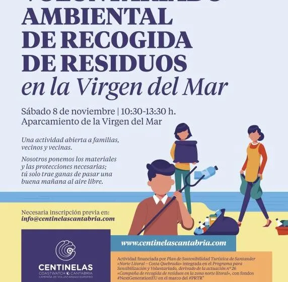  La Virgen del Mar acogerá este sábado una jornada de sensibilización y voluntariado ambiental