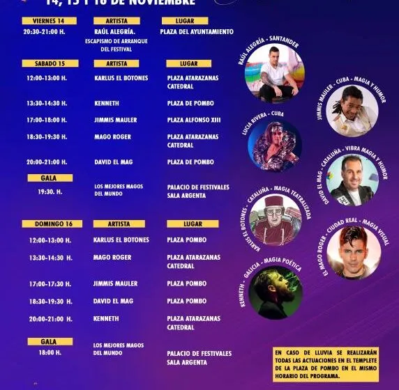  El XV Festival de la Magia y lo Visual arranca hoy con un reto de escapismo de Raúl Alegría
