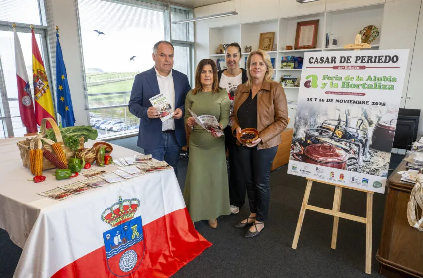  La Feria de la Alubia y la Hortaliza reunirá este fin de semana en Casar de Periedo a 180 de productores agroalimentarios y artesanos