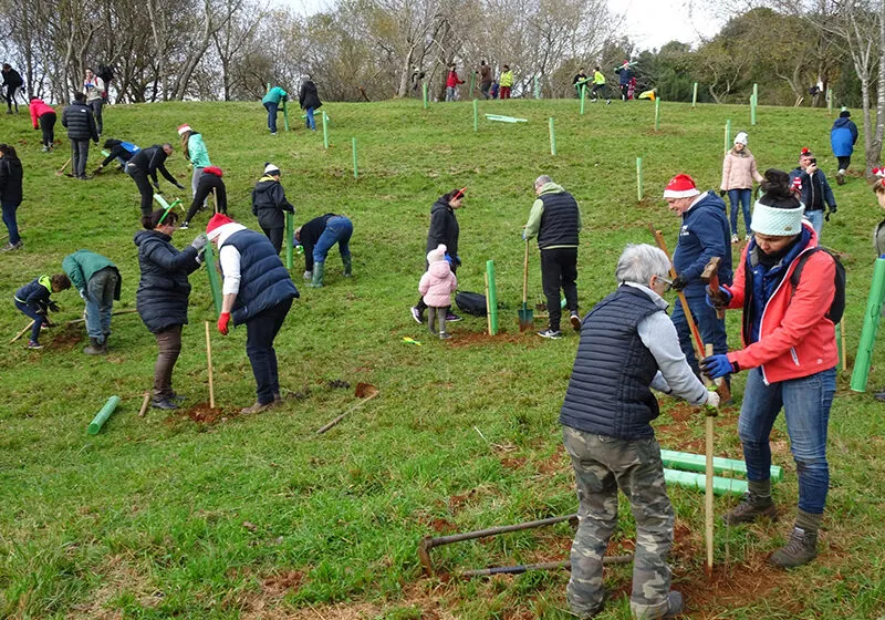  El Parque de Cabárceno acogerá cuatro jornadas de plantación de árboles autóctonos impulsadas por la Asociación Bosques de Cantabria