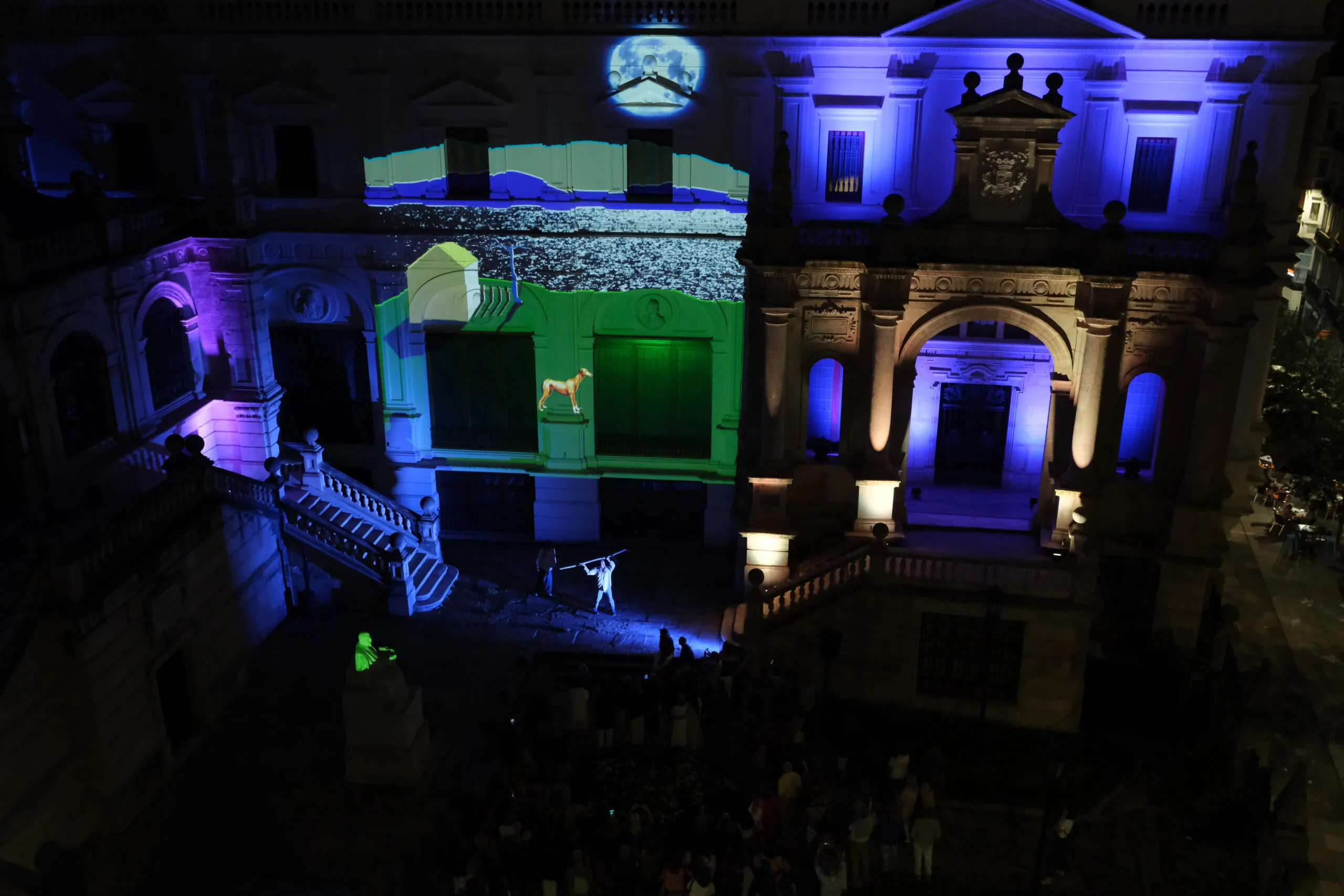 ‘El MAS en la calle’ se despide este viernes con un espectáculo que hará “cobrar vida” a los cuadros en la fachada del museo