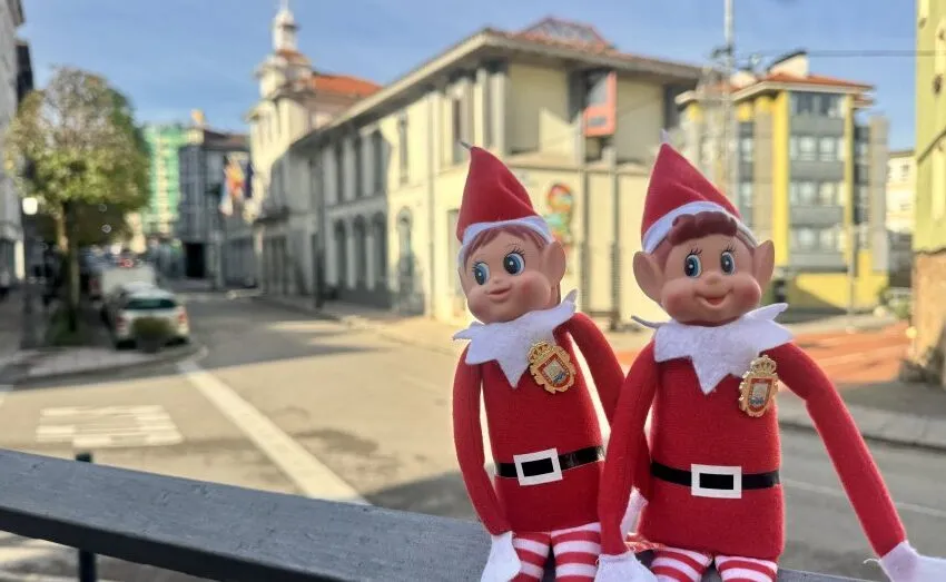  Los elfos Asti y Nizo llegan a Astillero y Guarnizo para esconder sorpresas navideñas