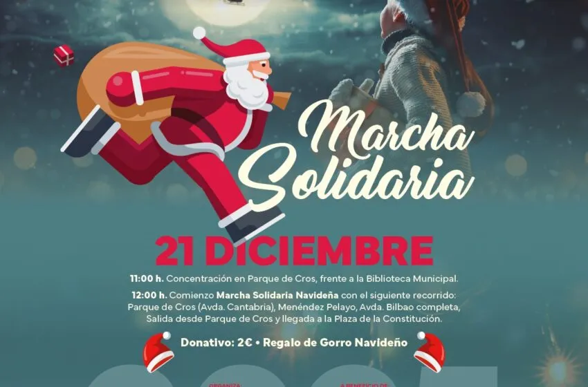  Camargo celebrará el 21 de diciembre la Marcha Solidaria Navideña a beneficio de la Asociación Apapachando