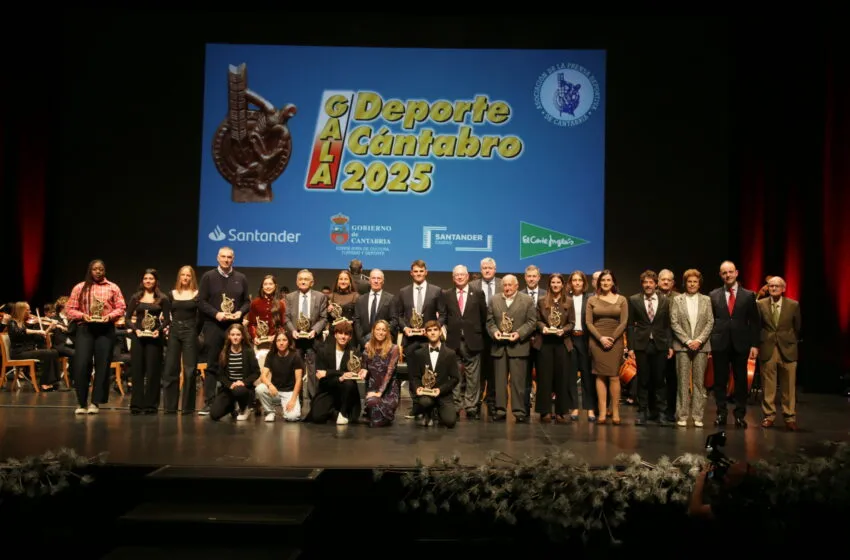  El Gobierno celebra los éxitos de los deportistas cántabros en la tradicional gala de la Asociación de Prensa Deportiva