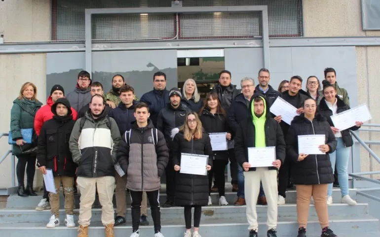  Entregados los diplomas de la II Escuela de Talento Joven del Ayuntamiento de Reinosa