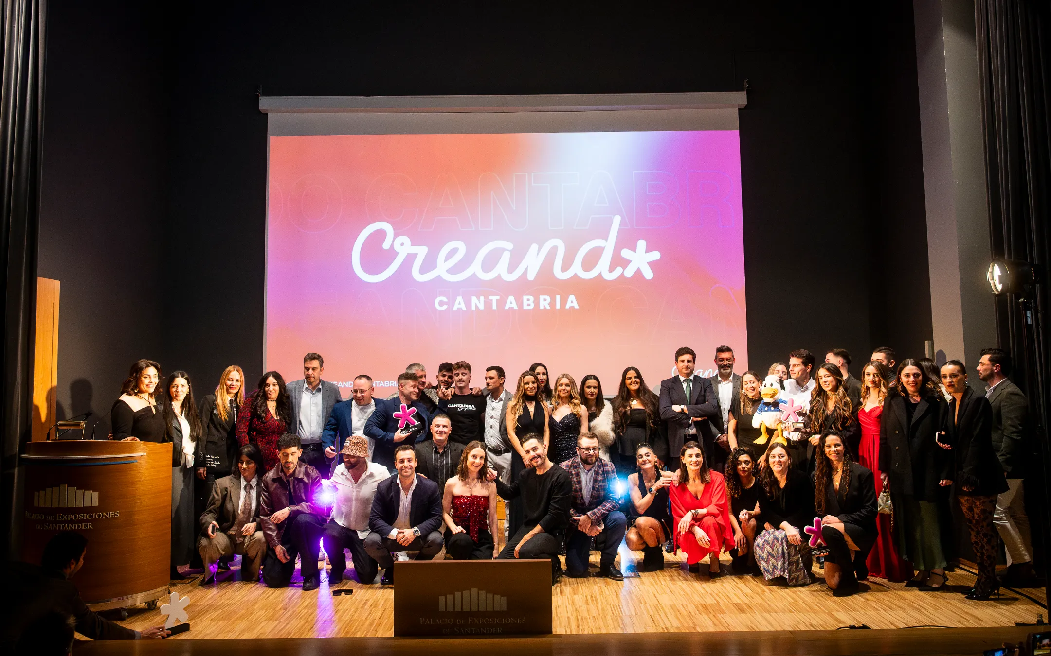 Los Escobedo hacen historia en la primera edición de los Premios Creando Cantabria