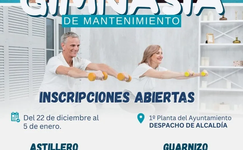  ASTILLERO AMPLÍA LA GIMNASIA DE MANTENIMIENTO TRAS EL RÉCORD DE INSCRIPCIONES