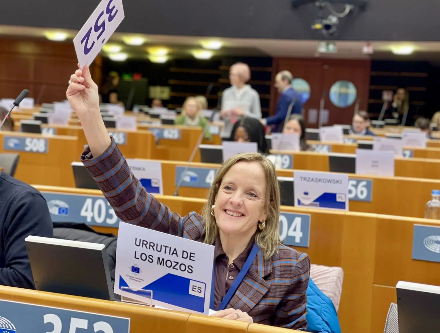 Urrutia defiende en Bruselas un nuevo marco financiero europeo que refuerce el papel de las regiones y garantice la capacidad de respuesta ante futuras crisis