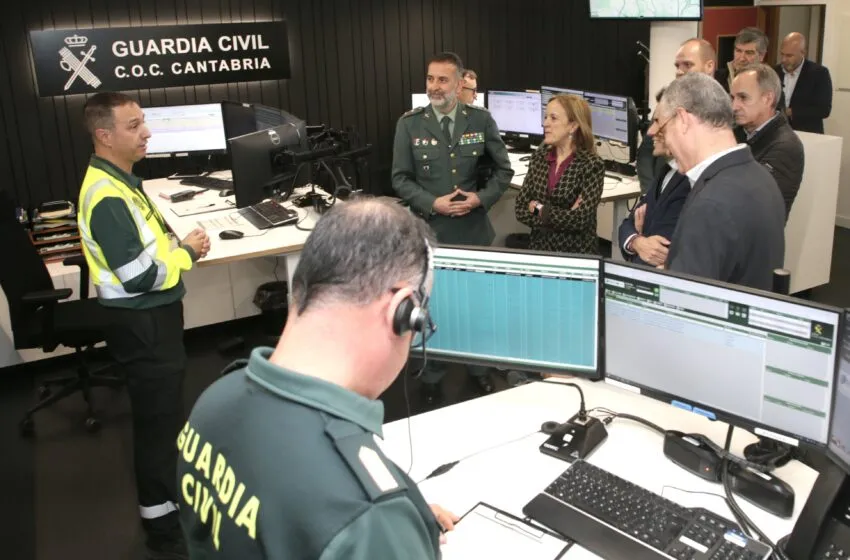  Urrutia reafirma la buena colaboración entre la Guardia Civil y el Gobierno de Cantabria en la atención y gestión de situaciones de emergencia