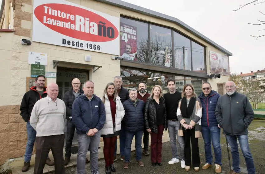  Susinos felicita a la empresa Lavandería Riaño por su apuesta de modernización y sostenibilidad medioambiental