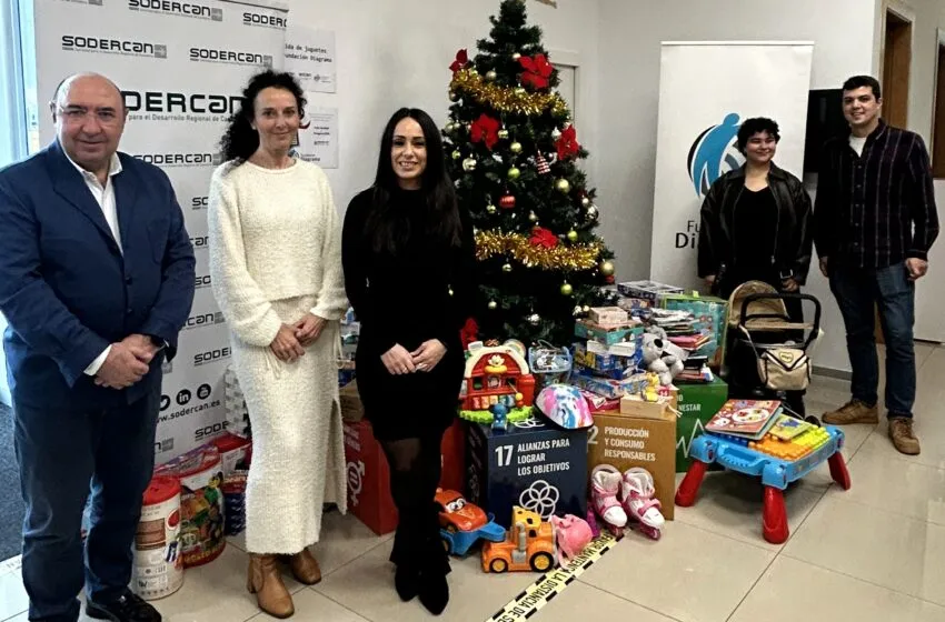  SODERCAN impulsa una campaña pionera de donación de juguetes para menores víctimas de violencia de género