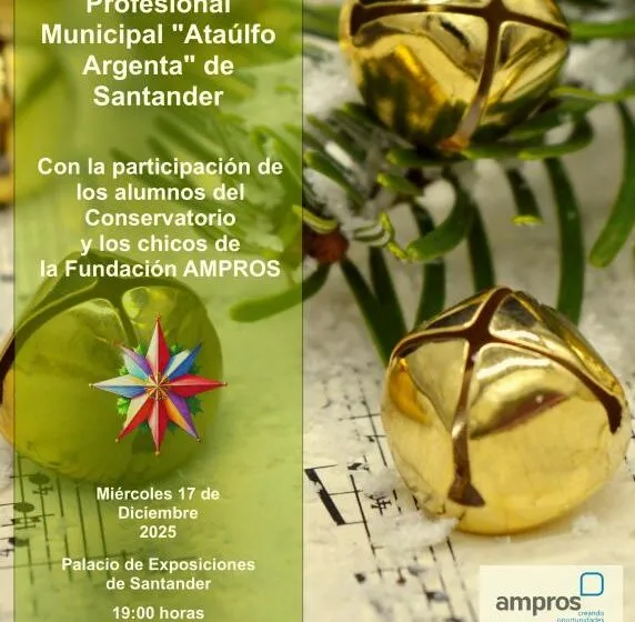 El Conservatorio Ataúlfo Argenta celebrará dos recitales de Navidad abiertos a toda la ciudadanía