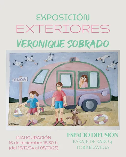  Veronique Sobrado inaugura en Torrelavega EXTERIORES, una mirada luminosa a la vida cotidiana