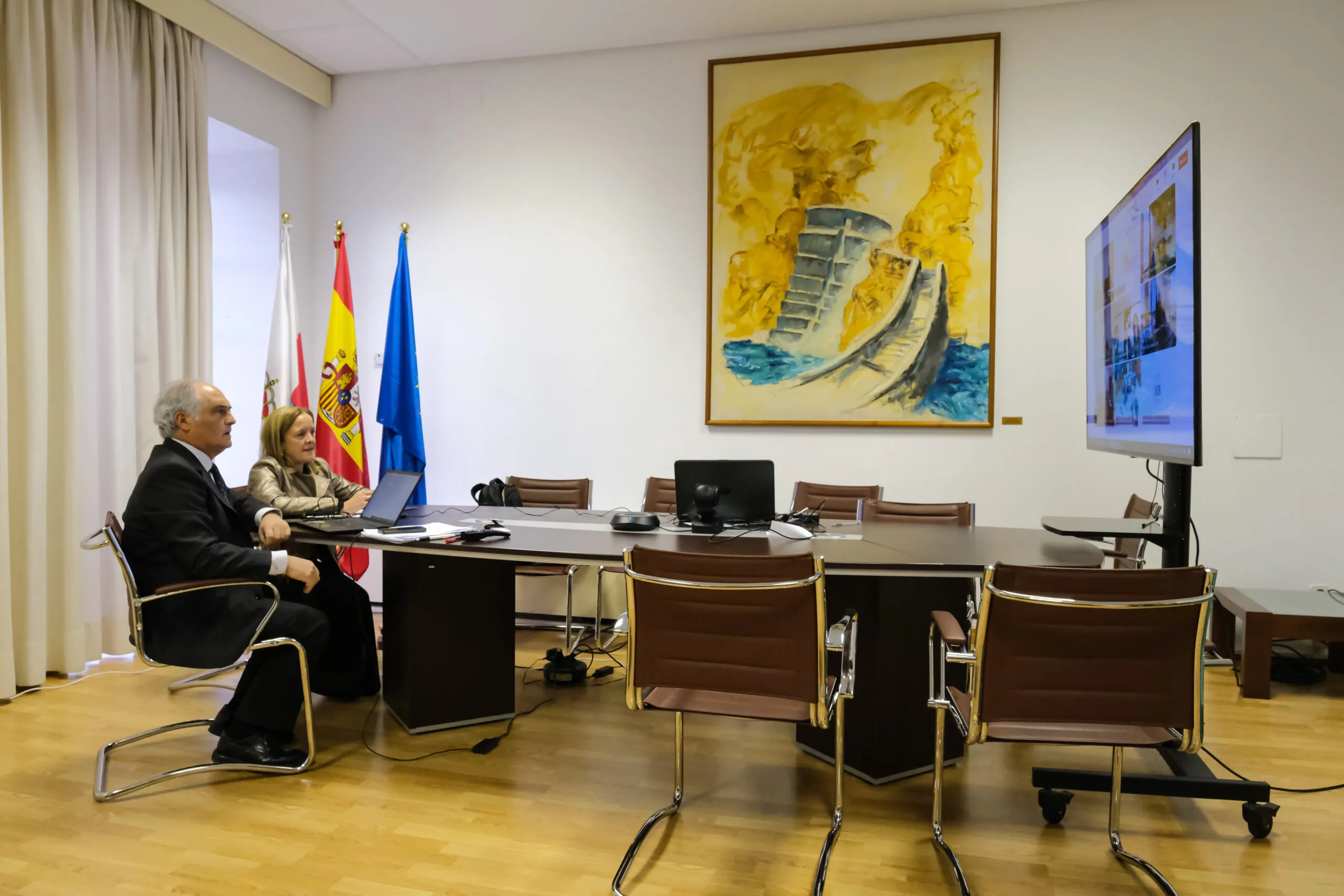 El Gobierno de Cantabria traslada al Ministerio que la comunidad culminará en plazo la implantación de la nueva estructura judicial