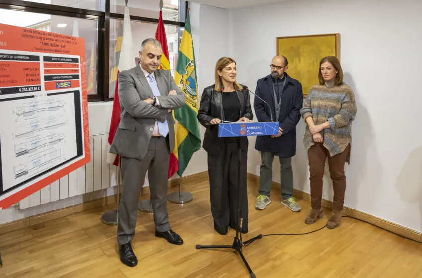  La mejora de la carretera entre Mogro y Mar será una realidad en verano de 2027 gracias a una inversión del Gobierno de más de 6 millones de euros