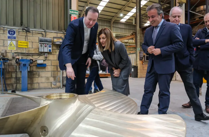 Noticias de Cantabria | El Cántabro | Buruaga felicita a Cavada Corp por su expansión y su contribución al posicionamiento de Cantabria como una región "clave" en el sector marítimo e industrial