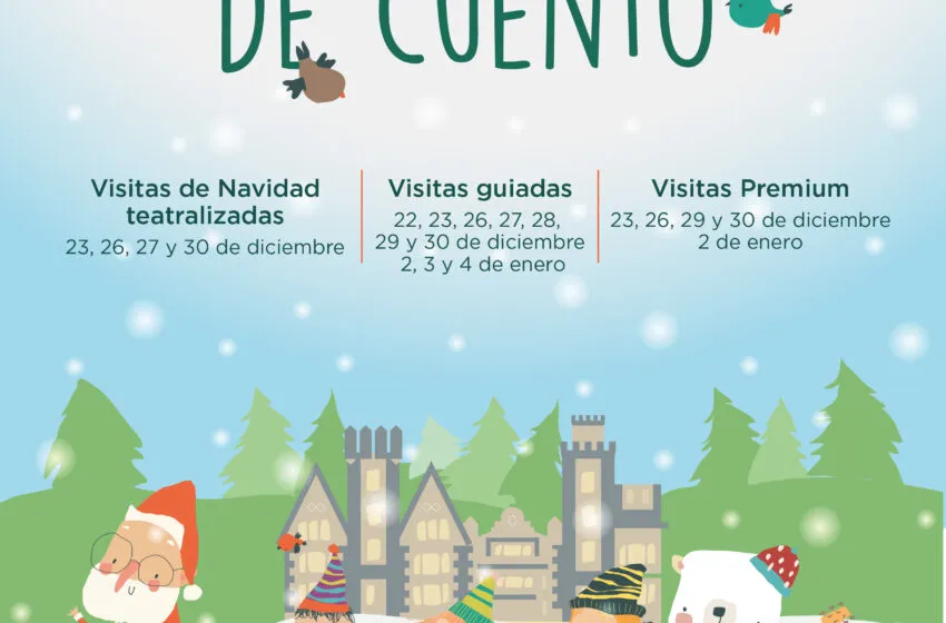  El Palacio de la Magdalena celebra una “Navidad de cuento” con visitas guiadas y teatralizadas